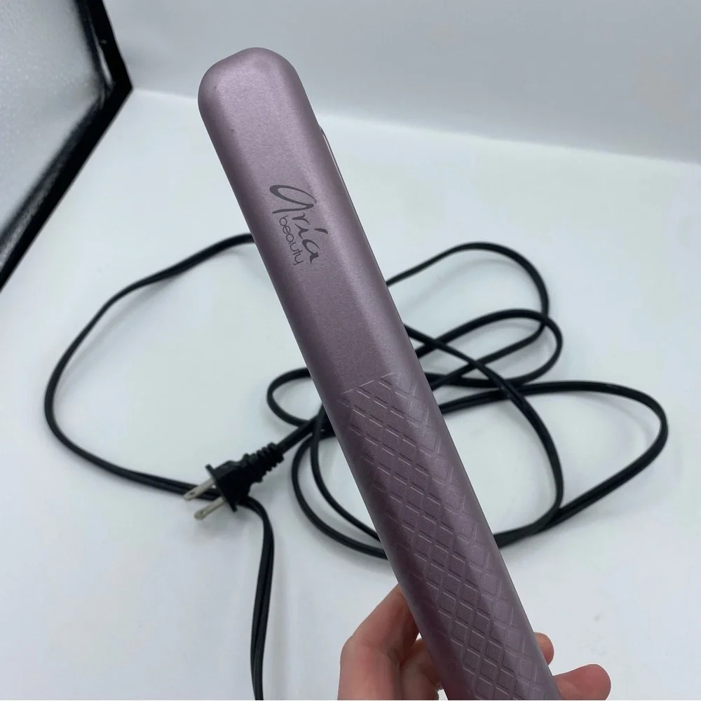 Aria Purple Hair Straightener Flat Iron